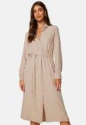 BUBBLEROOM Bella shirt dress Light beige 34