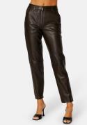 SELECTED FEMME Marie MW Leather Pants Java 38