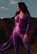 BUBBLEROOM High thigh Dress Purple 3XL