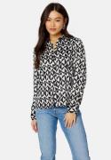 BUBBLEROOM Nicole shirt Black / Offwhite 38