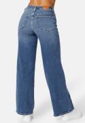 ONLY Onlmadison Blush HW Wide Denim Medium Blue Denim L/32