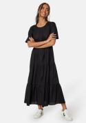 Happy Holly Tris Butterfly Sleeve Dress Black 44/46