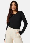 BUBBLEROOM Varja Rib Top Black S