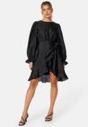 BUBBLEROOM Peg Shimmer Dress Black XL