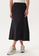 Happy Holly  Soft Midi Skirt Black 44/46