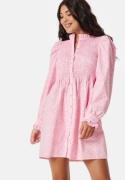 ONLY Onlpi Aspen Smock Dress Pink M