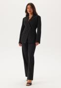 BUBBLEROOM Single Button Blazer Black 34