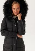 ROCKANDBLUE Beam Mid Coat Black/Black 32