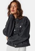 Calvin Klein Jeans Boxy Denim Jacket 1bz Denim Grey S