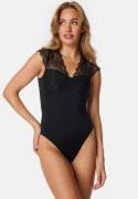 Pieces Pctatianna Ss Bodystocking Black XS