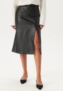 ONLY Onlmagga Faux Leather Skirt Black S