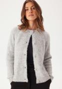 ONLY Onlmaggie Life Ls O-neck Cardi Light Grey Melange S