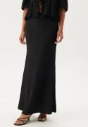 BUBBLEROOM Structure Midi Skirt Black L