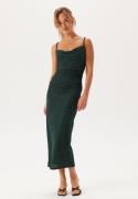 BUBBLEROOM Sparkling Strap Dress Green/Black L