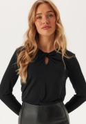 VERO MODA Vmalma Ls Knot Top Black XL