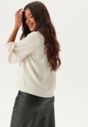 VERO MODA Vmolivia L/S V-NECK TOP WVN V- Birch XL