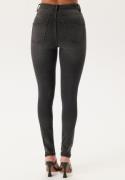 BUBBLEROOM High Full length Superstretch Jeans Dark grey 38