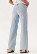 ONLY Onlmadison Blush Hw Wide Dnm Light Blue Bleached De L/30