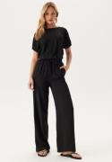 VILA Vijosa Hw Wide Pants - Noos Black Beauty 40