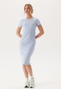 TOMMY JEANS Tjw Rib Bodycon Midi Dress C3q Sweet Blue XS