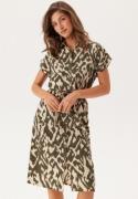 ONLY Hannover S/S Shirt Dress Tarmac Print:PUMICE STONE GRAP 36