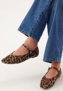 BUBBLEROOM Leo Ballerina Leopard/Brown 39