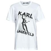 Lyhythihainen t-paita Karl Lagerfeld  KARL ARCHIVE OVERSIZED T-SHIRT  ...