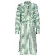 Lyhyt mekko Tommy Hilfiger  ORG CO STRIPE MIDI SHIRT-DRESS  FR 36