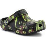 Tyttöjen sandaalit Crocs  Classic Spray Camo Clog Lapset MUSTA 208305-...