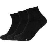 Sukat Skechers  3PPK Basic Quarter Socks  39 / 42