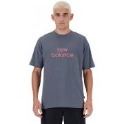T-paidat & Poolot New Balance  Sport essentials linear t-shirt  EU M