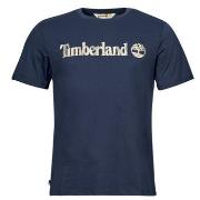 Lyhythihainen t-paita Timberland  Camo Linear Logo Short Sleeve Tee  E...