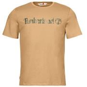 Lyhythihainen t-paita Timberland  Camo Linear Logo Short Sleeve Tee  E...