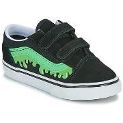 Lastenkengät Vans  Old Skool V GLOW SLIME BLACK/GREEN  20