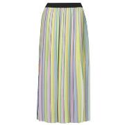 Lyhyt hame Karl Lagerfeld  stripe pleated skirt  DE 34