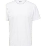 T-paidat & Poolot Selected  Noos Pan Linen T-Shirt - Bright White  EU ...