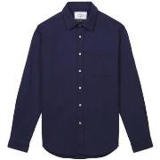 Pitkähihainen paitapusero Portuguese Flannel  Teca Shirt - Navy  EU S