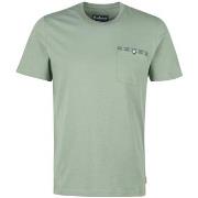 T-paidat & Poolot Barbour  Tayside T-Shirt - Agave Green  EU S