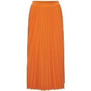 Lyhyt hame Only  Melisa Plisse Skirt - Orange Peel  EU M
