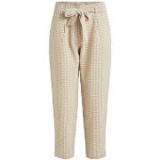 Housut Vila  Pants Laidas 7/8 - Cement  FR 34