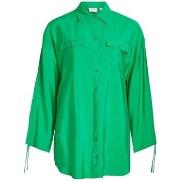 Paita Vila  Klaria Oversize Shirt L/S - Bright Green  FR 38