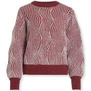 Neulepusero Vila  Nanna Knit - Beet Red  EU S