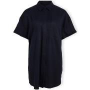 Paita Vila  Harlow 2/4 Oversize Shirt - Sky Captain  FR 34