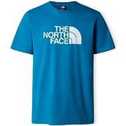 T-paidat & Poolot The North Face  Easy T-Shirt - Adriatic Blue  EU S