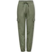 Housut Only  Noos Caro Pull Up Trousers - Oil Green  EU S