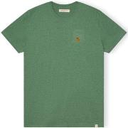 T-paidat & Poolot Revolution  T-Shirt Regular 1368 DUC - Dustgreen Mel...