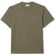 T-paidat & Poolot Lacoste  Classic Fit T-Shirt - Vert Kaki  EU M