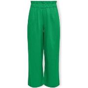 Housut Only  Solvi-Caro Linen Trousers - Green Bee  EU L