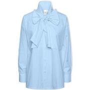 Paita Y.a.s  YAS Sigga Shirt L/S - Clear Sky  EU S