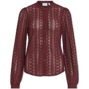 Paita Vila  Noos Chikka Lace Shirt L/S - Cabernet  EU S